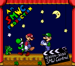 An SMW Central Production Title Screen